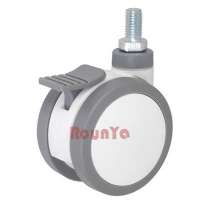 Mute universal medical bed chair caster equipment swivel wheel