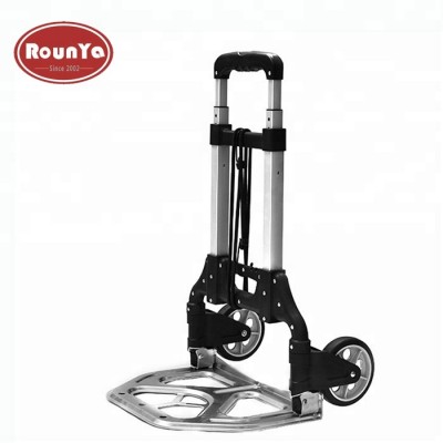 2-Wheel lightweight folding hand truck trolley for warehouse delivery van cart