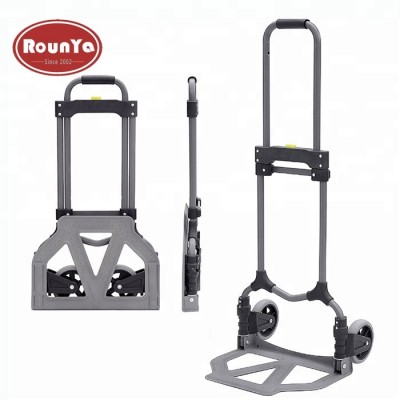 Portable folding steel hand truck 2 wheel 150 capacity